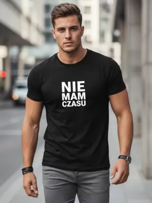Herren-T-Shirt DSTREET NX0114R-BK SCHWARZ