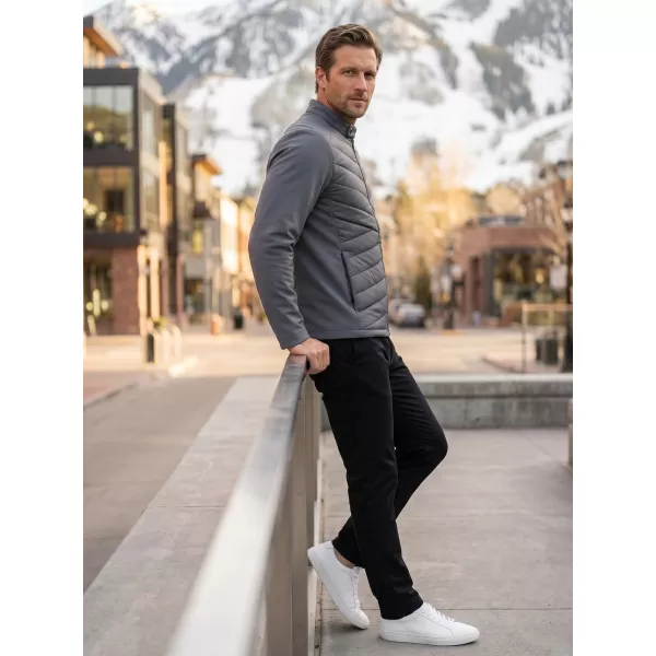  Hybridjacke für Herren MALFINI PREMIUM CROSS 555 HELLES ANTHRAZIT 