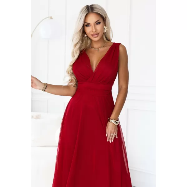  Kleid NUMOCO 687-2 HELLES BURGUNDERROT 