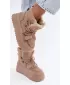 Damenschuhe BOTO 9077 KHAKI