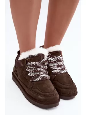 Schneemänner für Frauen VINCEZA 97974 SCHOKOLADE