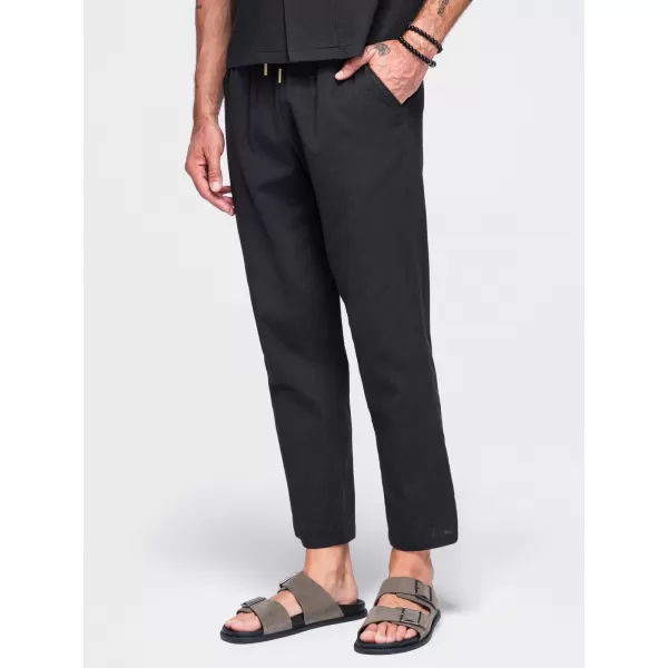  Herrenhosen OMBRE OM-PACP-0312 SCHWARZ 