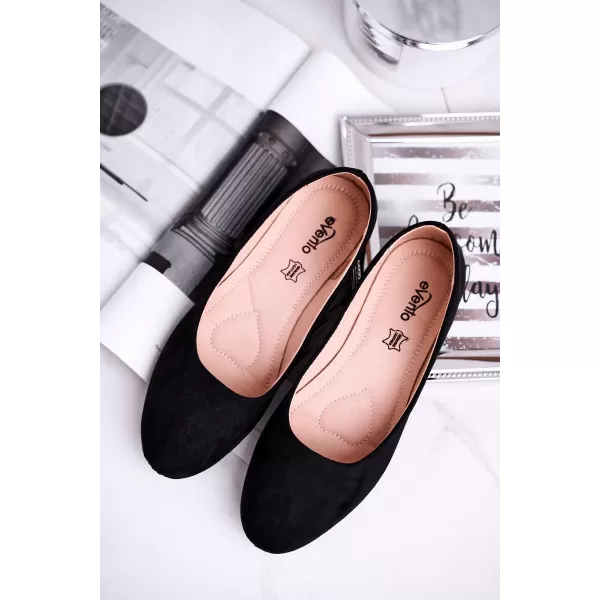  Ballerinas für Damen BOTO 9BL02-1031 SCHWARZ 