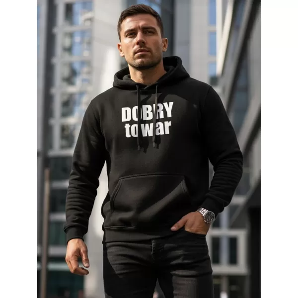 Herren-Sweatshirt DSTREET NX0018B-BK SCHWARZ 