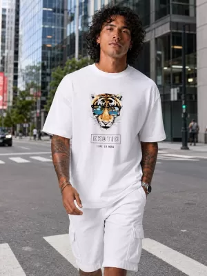 Herren-T-Shirt DSTREET NX1011R-WH-O WEIß