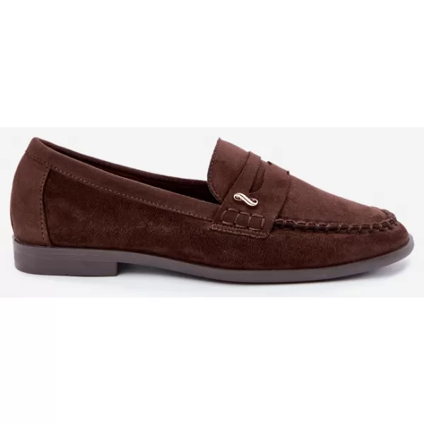  Damenmokassins BOTO G523 SCHOKOLADE 