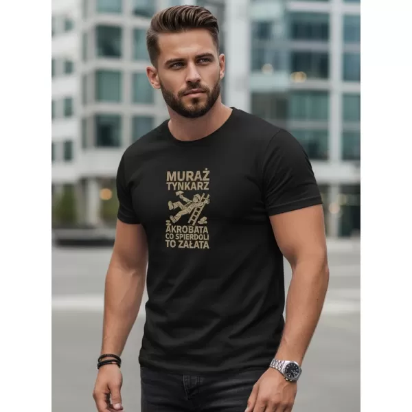  Herren-T-Shirt DSTREET NX0106R-BK SCHWARZ 