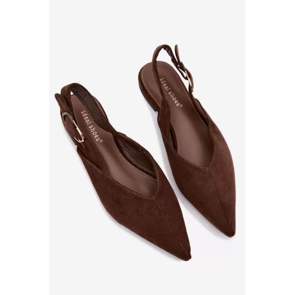  Ballerinas für Damen BOTO 9755 KAFFEE 