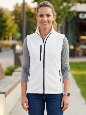 Fleeceweste für Damen MALFINI EXIT W-525 WEIß