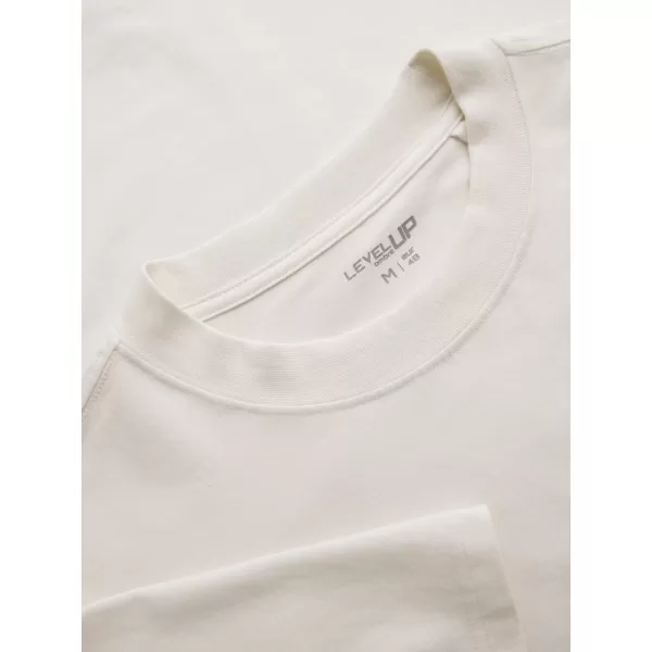  Herren-T-Shirt OMBRE OM-TSBC-0291 GEBROCHENES WEIß/BLASSES OLIV/MARINEBLAU 