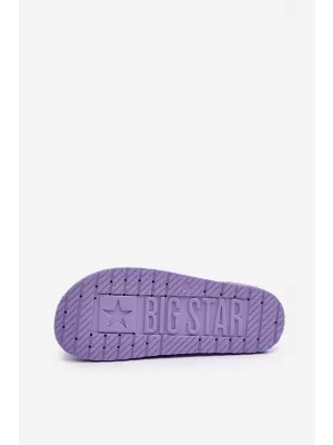 Damenhausschuhe BIG STAR SHOES LL274426 VIOLETT