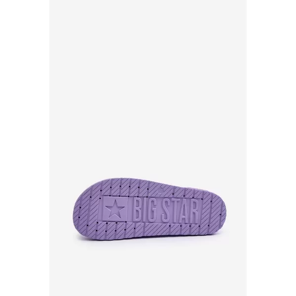  Damenhausschuhe BIG STAR SHOES LL274426 VIOLETT 