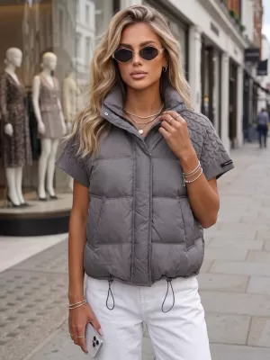 Damenjacke DSTREET TY5926 DUNKELGRAU