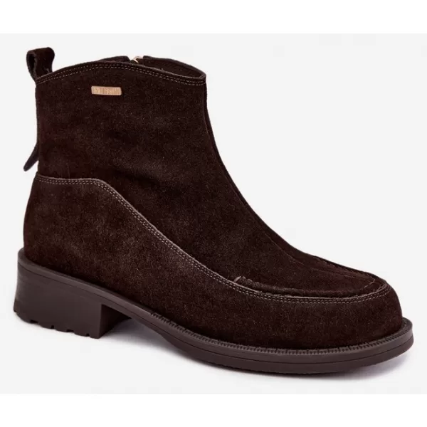  Damen-Stiefeletten BIG STAR SHOES UU274602 BRAUNE/BEIGE SCHATTEN 