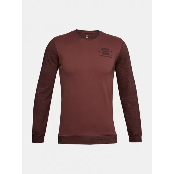  Herren-Sweatshirt UNDER ARMOUR SPORTSTYLE TERRY KO CREW 1357103-688 ROT 