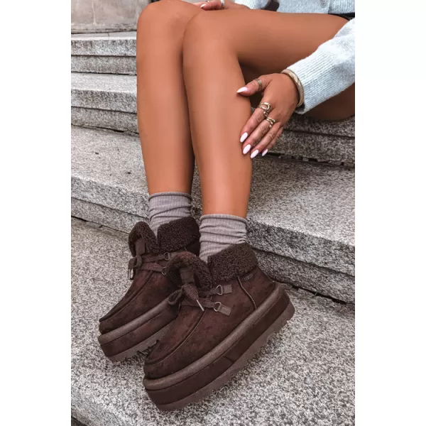  Damenschuhe BIG STAR SHOES UU274214 BRAUNE/BEIGE SCHATTEN 