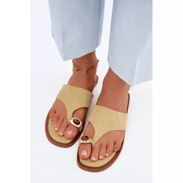  Damen-Flip-Flops BOTO JR12 GELB 