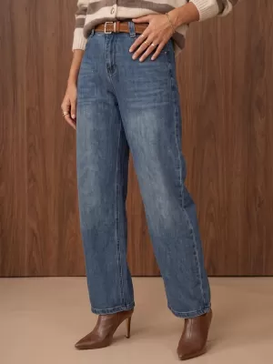 Damenhosen DSTREET UY3207 HELLBLAU