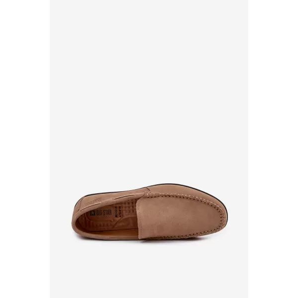  Herrenmokassins BIG STAR SHOES TT174201 BEIGE 