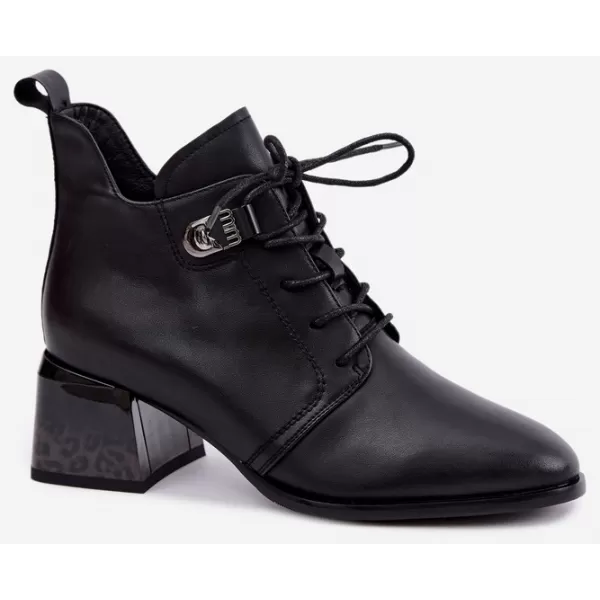  Damen-Stiefeletten BOTO 26BT24-383 SCHWARZ 