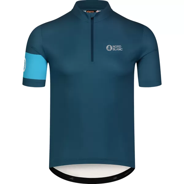  Herren-Radtrikot NORDBLANC CAMEL NBSMF8079 BLAU 