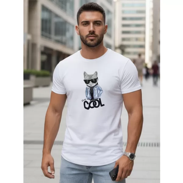  Herren-T-Shirt DSTREET NX5018R-WH ORANGE 