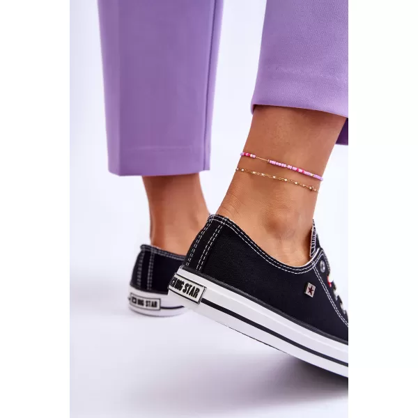  Damen-Sneaker BIG STAR SHOES T274023 SCHWARZ 