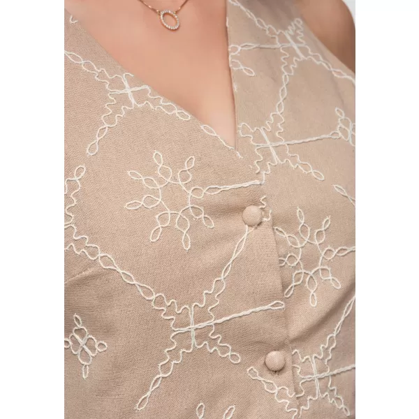  Damenmantel OMBRE OW-VE-E0009 TAUPE 