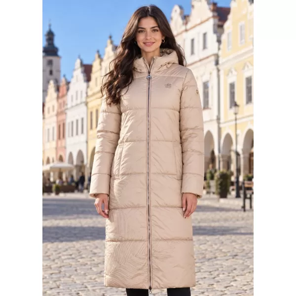  Wintermantel für Damen ALTISPORT IMELDA BEIGE 