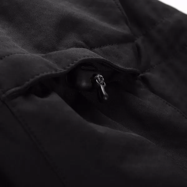  Softshelljacke für Damen ALPINE PRO GEDERA SCHWARZ 