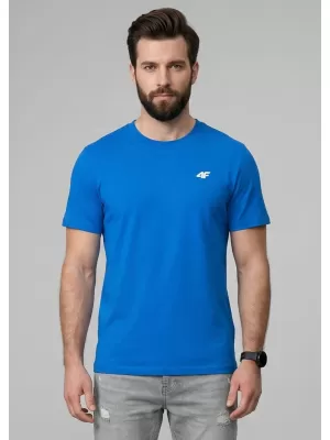 Herren-T-Shirt 4F WMM00TTSHM3341 BLAU