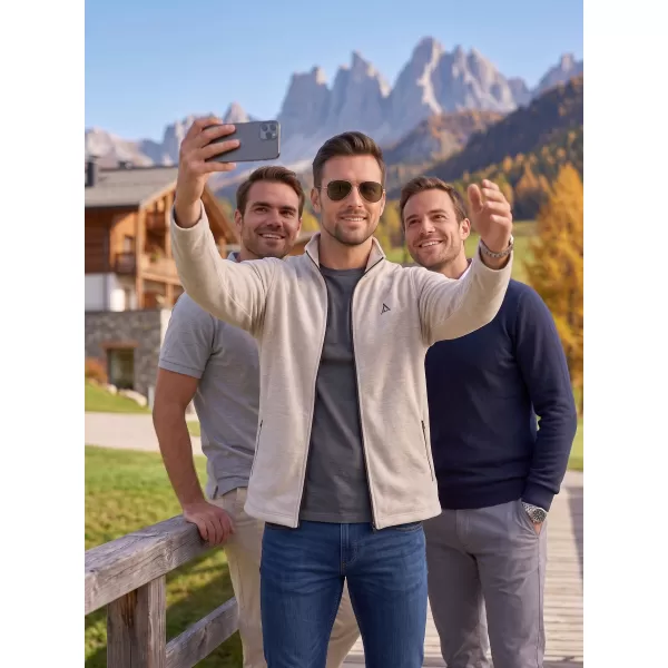  Fleece-Sweatshirt für Herren ALTISPORT ALM002852 SILBERNE AKZENTE 