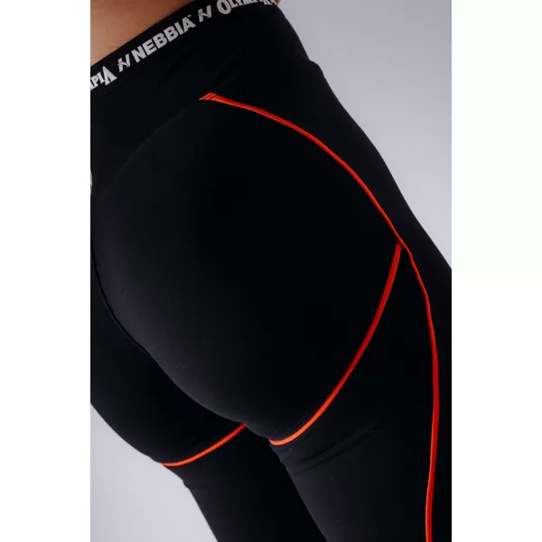  Leggings für Damen NEBBIA OLYMPIA HIGH-WAIST 935 SCHWARZ 