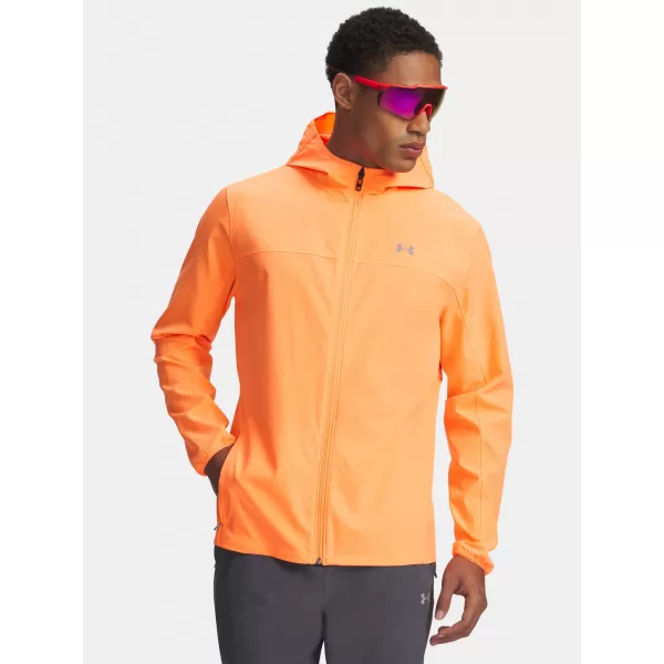  Herrenjacke UNDER ARMOUR UA VELOCITI PRO STORM JACKET 6005897-824 ORANGE 