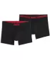 Herren-Boxershorts PUMA MEN EVERYDAY PLACED LOGO BOXER 2P 93847618 ROTE KOMBINATION