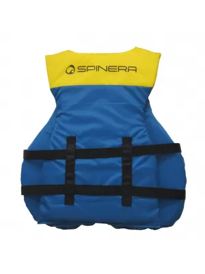 Schwimmweste SPINERA Universal Nylon 2 BLAU/GELB