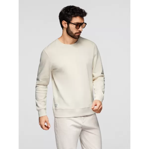  Herren-Sweatshirt OMBRE OM-SSBN-0271 CREME 