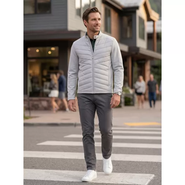  Hybridjacke für Herren MALFINI PREMIUM CROSS 555 SILBERGRAU 