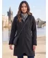 Warmer Softshellmantel für Damen ALPINE PRO IBORA 2 SCHWARZ