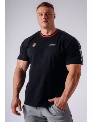 Herren-T-Shirts NEBBIA OLYMPIA MUSCLE COVER 942 SCHWARZ