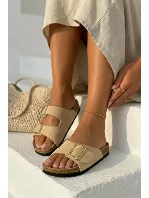 Damenhausschuhe BOTO 26SD21-100 BEIGE