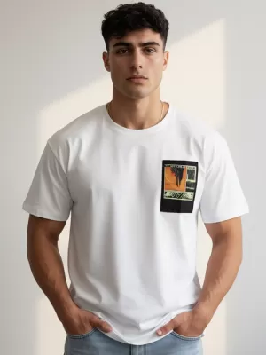 Herren-T-Shirt DSTREET RX5301 WEIß