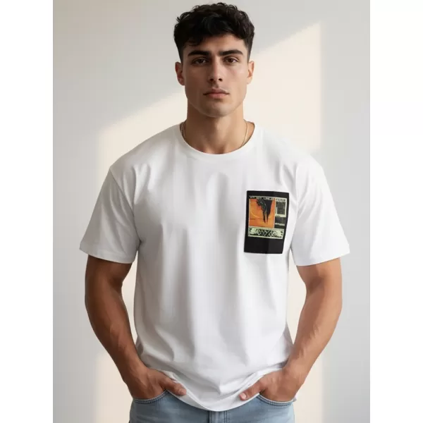  Herren-T-Shirt DSTREET RX5301 WEIß 