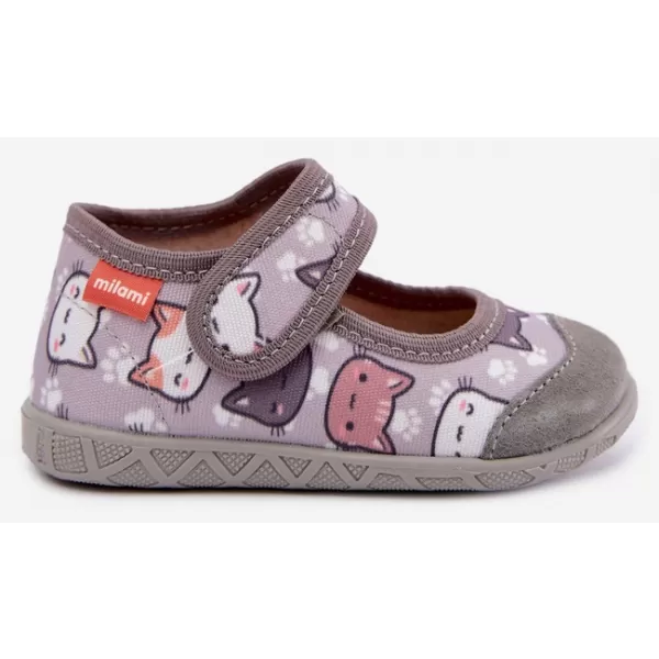  Kinderhausschuhe MILAMI 111/BR-34 GRAU 