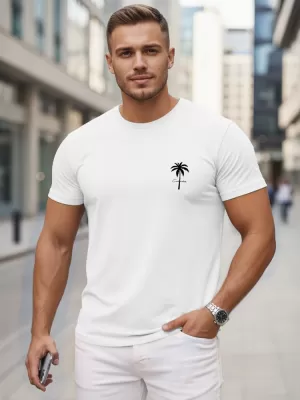Herren-T-Shirt DSTREET NX5126R-WH WEIß