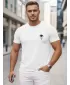 Herren-T-Shirt DSTREET NX5126R-WH WEIß