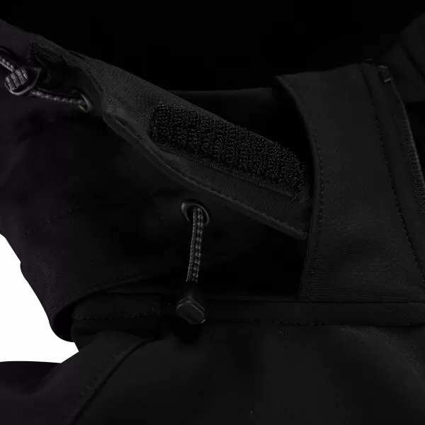  Softshelljacke für Damen ALPINE PRO GEDERA SCHWARZ 