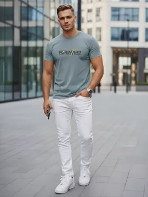 Herren-T-Shirt DSTREET NX0145R-SB BLAU