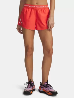 Damen-Shorts UNDER ARMOUR TECH PLAY UP SHORTS 1389882-690 ROT