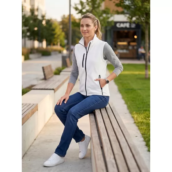  Fleeceweste für Damen MALFINI EXIT W-525 WEIß 